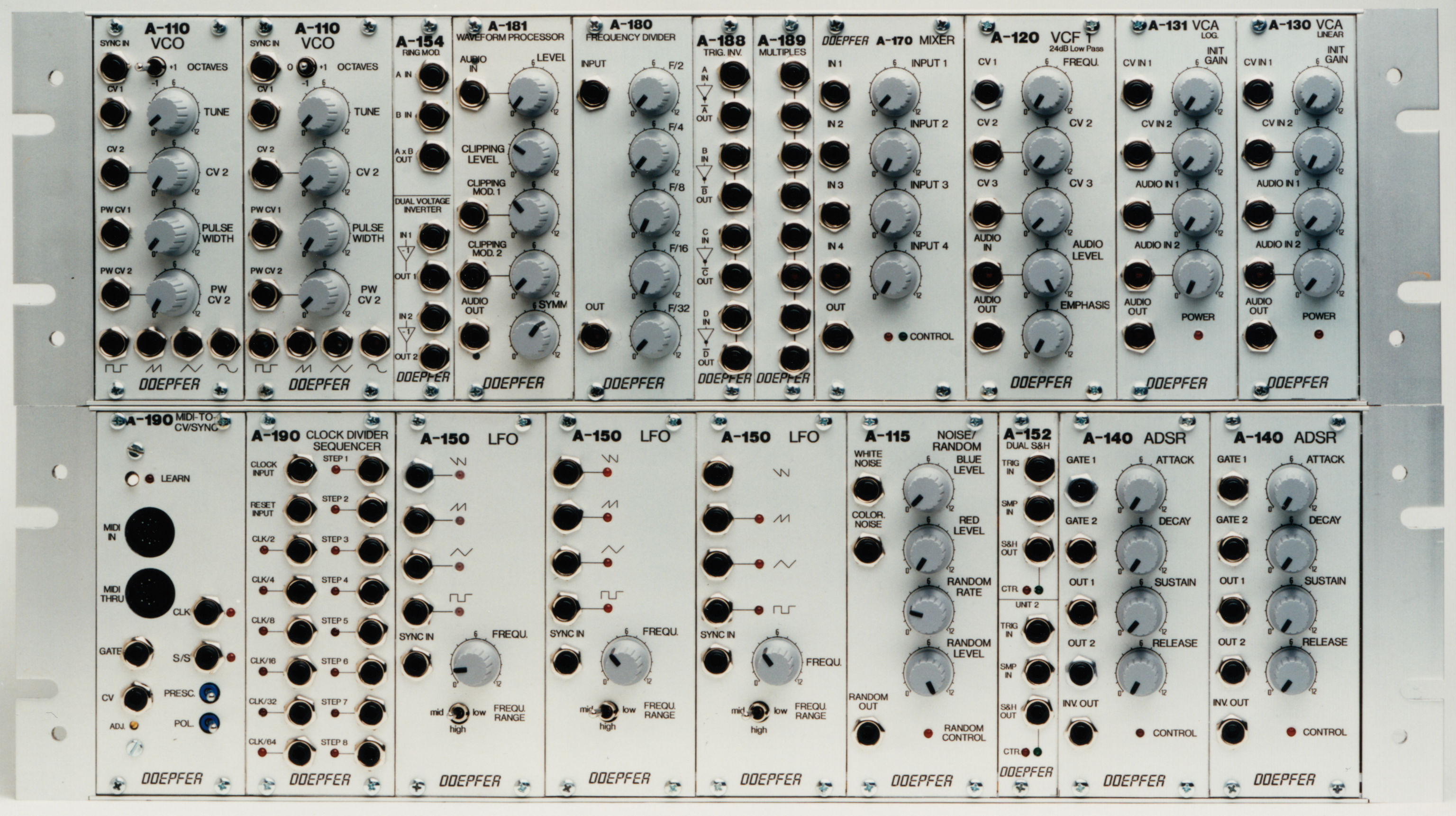 Doepfer A-100 prototype