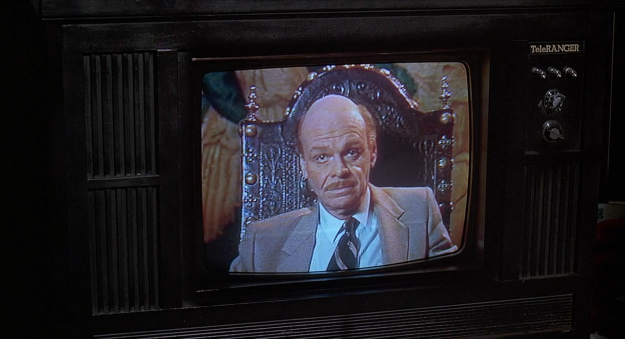 Appearing on a CRT television
